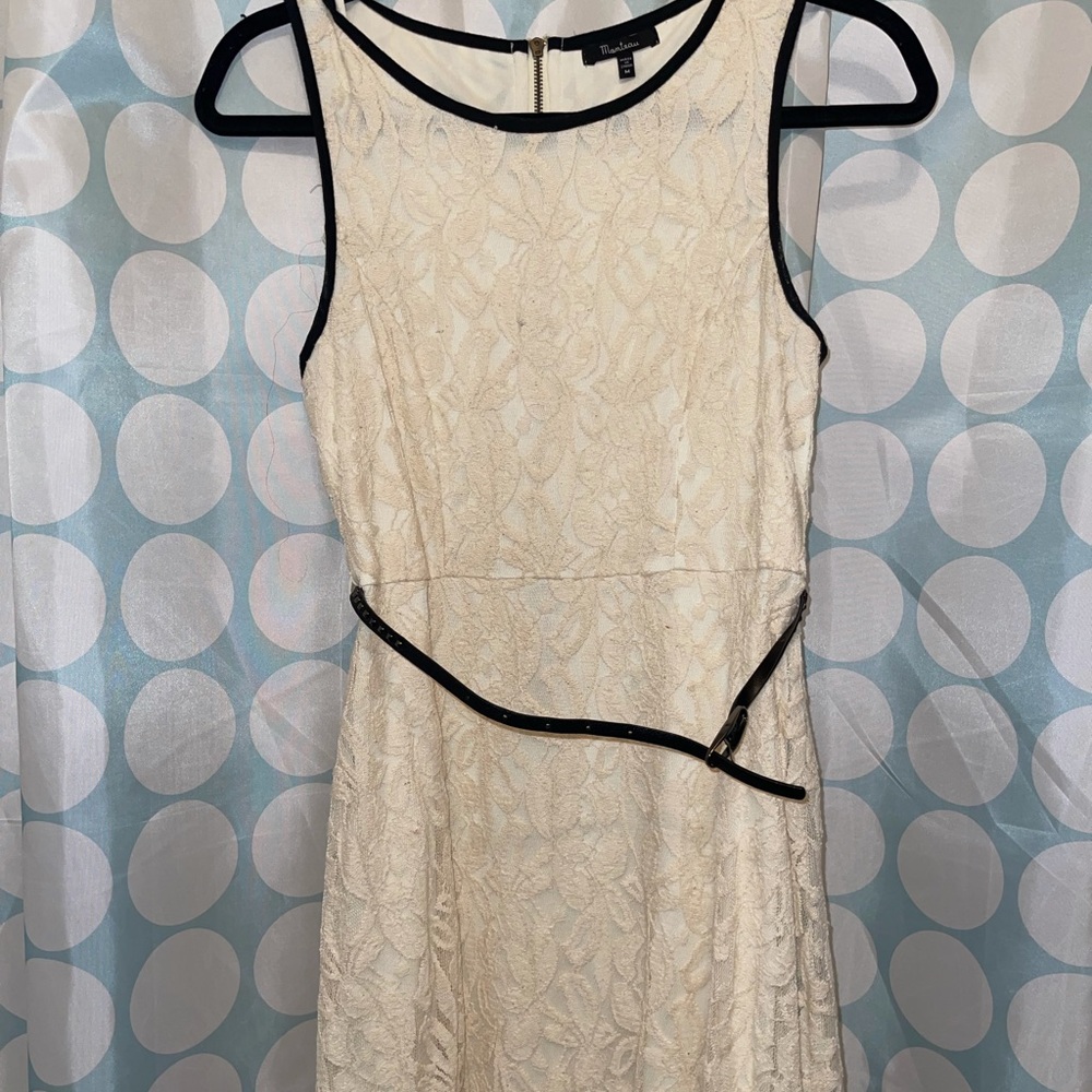 Cream lace dress (make offer)